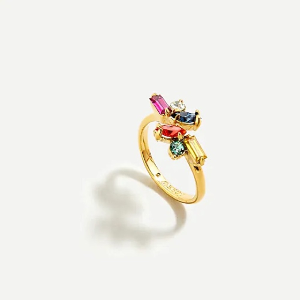 j. crew • mini-stone stacking ring